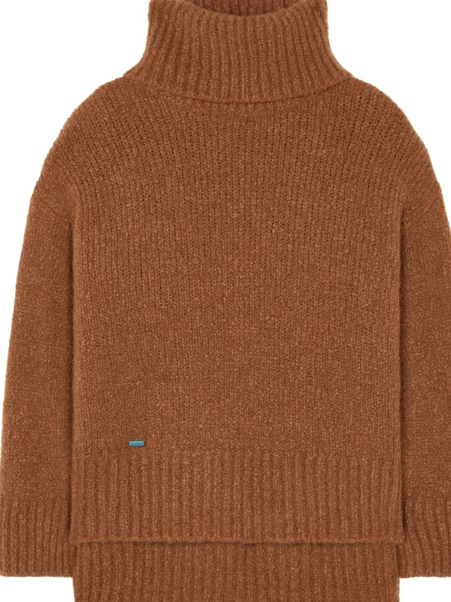 Cheap Alanui jumper Women high-neck ribbed 0714